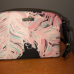 Black and pink Kate Spade purse